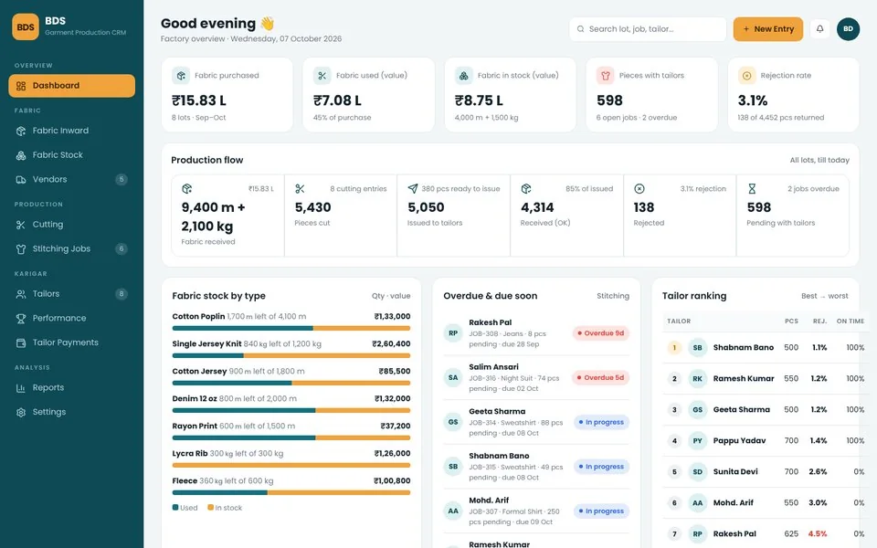 API Integrations — example of our work